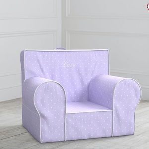 Pottery Barn Kids Anywhere Chair Polka Dot Slipcover (COVER ONLY)